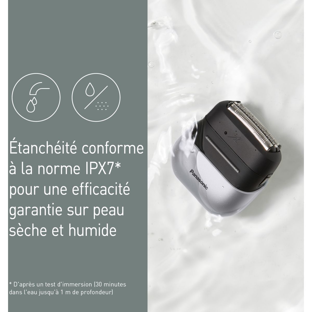 Rasoir électrique ES-CM3BKS503 3 lames couleur unique, PANASONIC