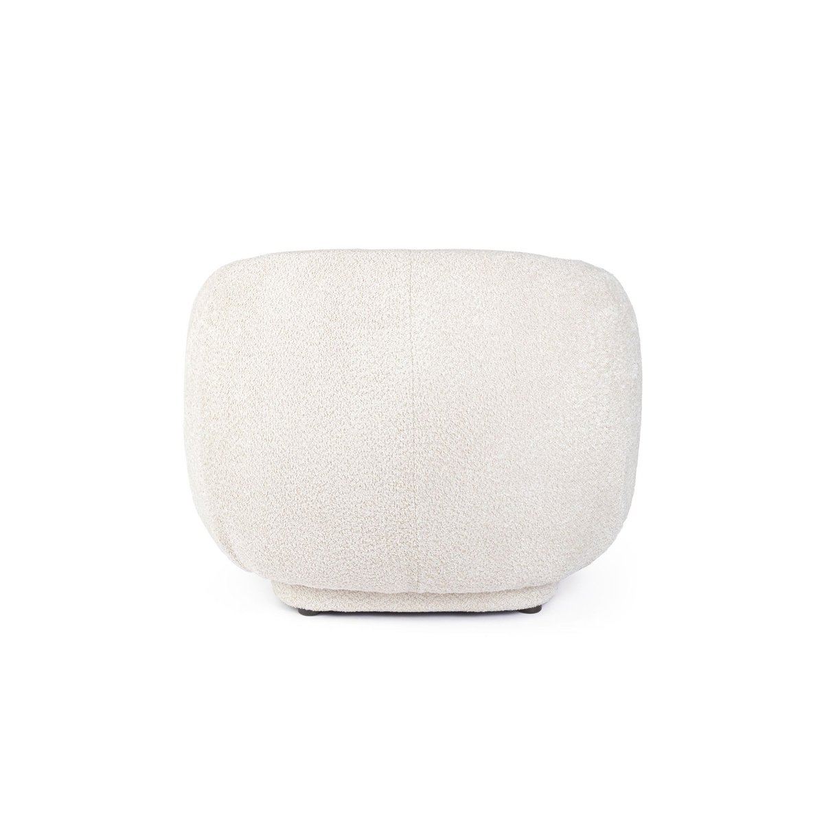 Fauteuil 1 place en tissu bouclette beige - ELLA beige, HELLIN, DEPUIS 1862