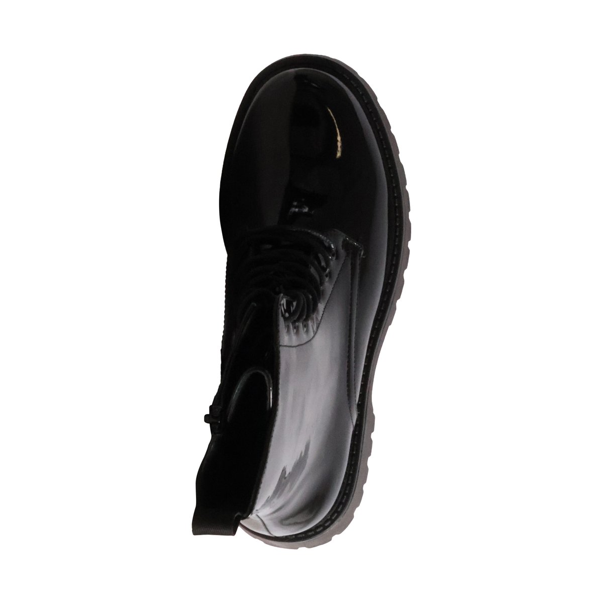 Bottines à Lacets noir vernis, ENZA NUCCI