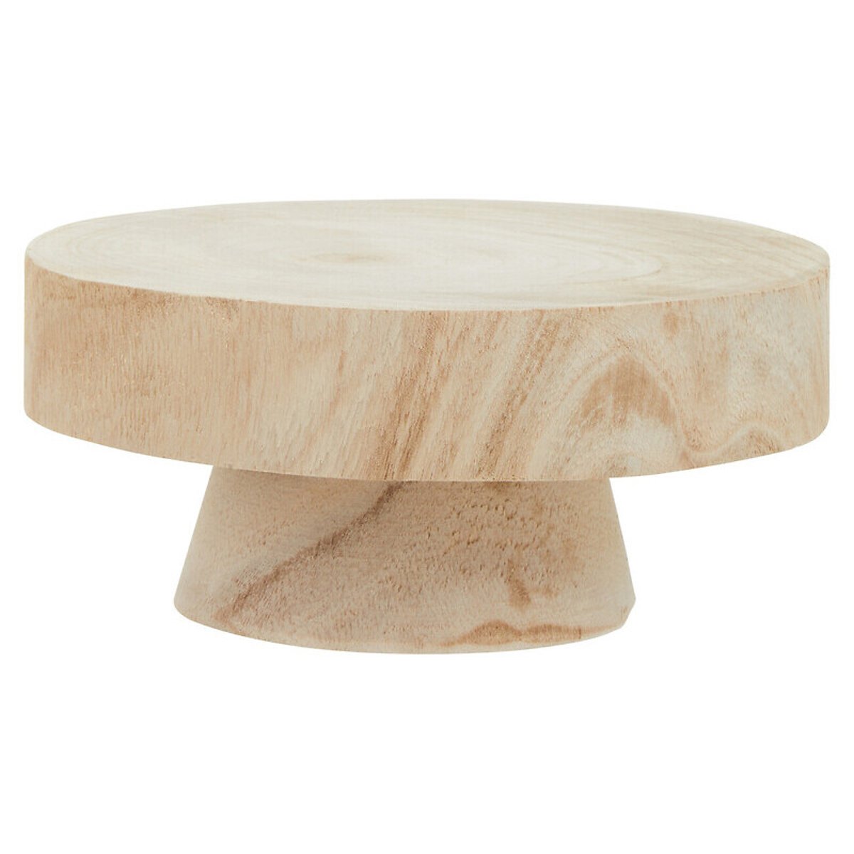 Small Natural Wooden Riser. natural, FIFTY FIVE SOUTH