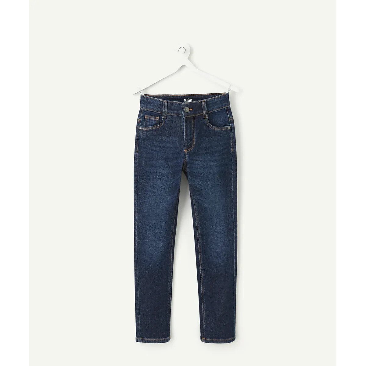 Jeans slim blu denim, TAPE A L'OEIL