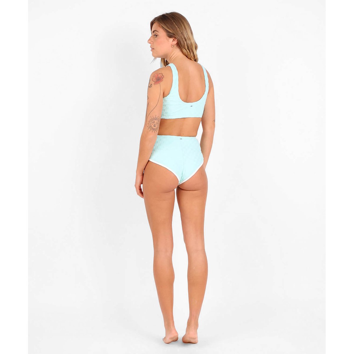 Culotte surf jacquard éponge DAMS turquoise, OXBOW