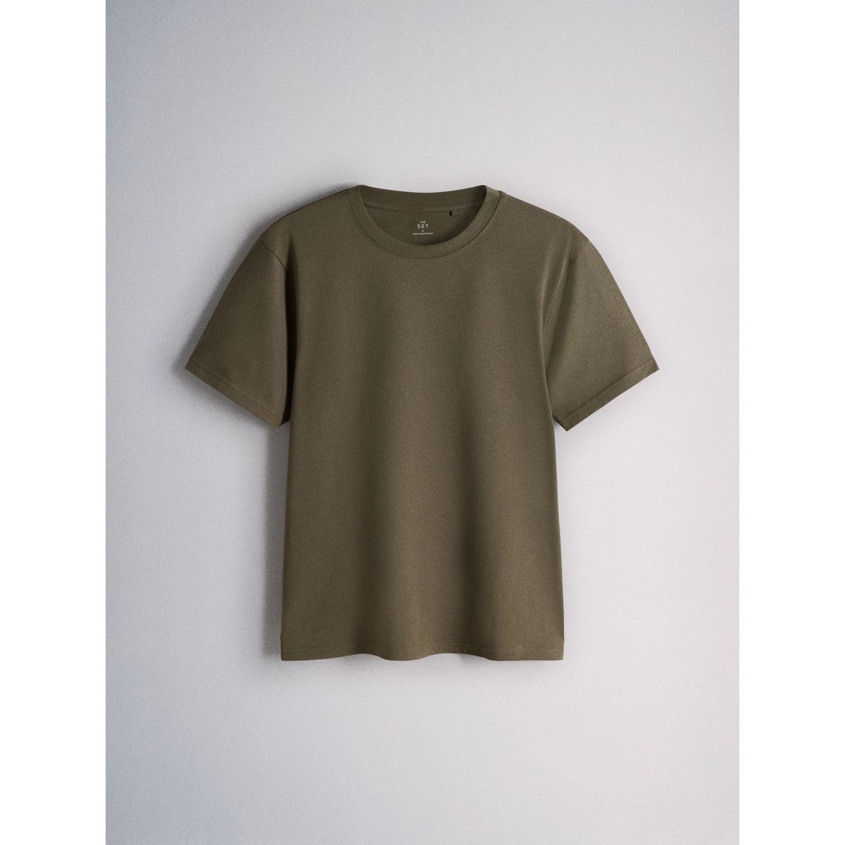 T-shirt standard à manches courtes, lot de 7 vert/noir, NEXT