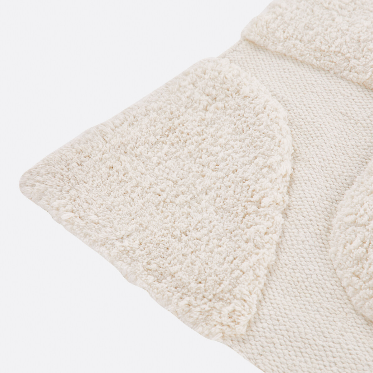 Tapis 100% coton, Limestone ecru, LA REDOUTE INTERIEURS
