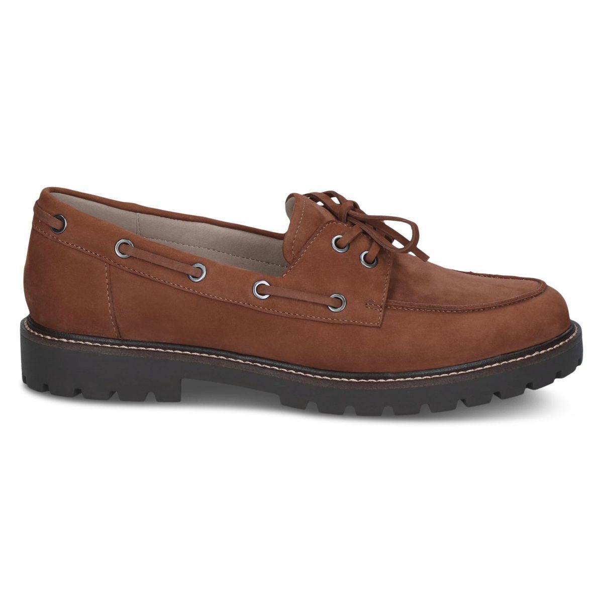 Derbie en cuir marron antilope, CAPRICE
