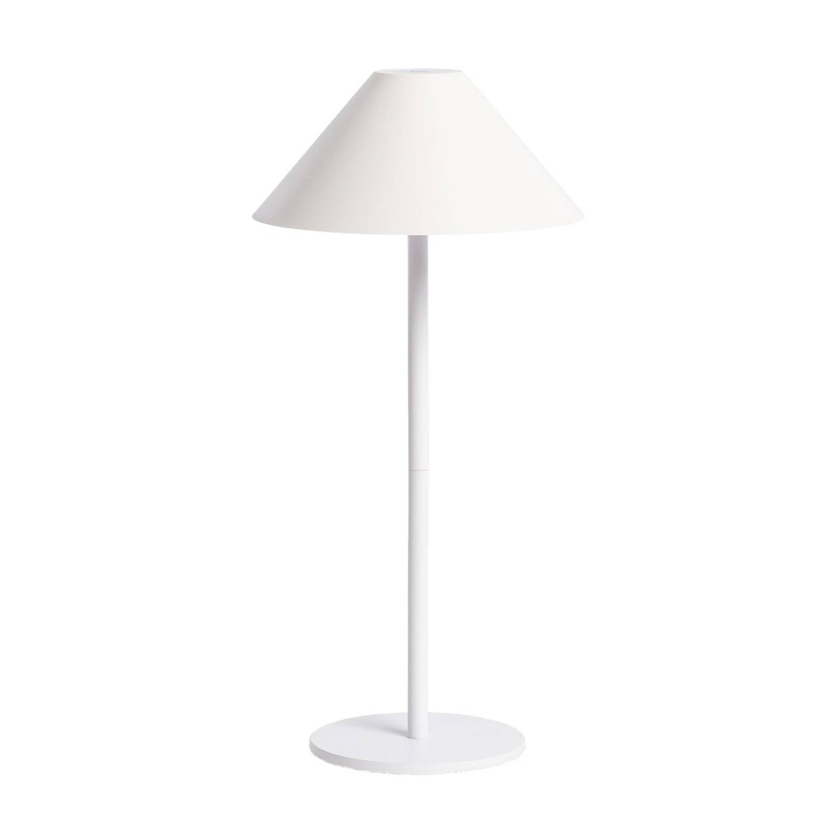 Lampe de table intérieur/extérieur LED sans fil H 32cm ADAM blanc, SWEEEK