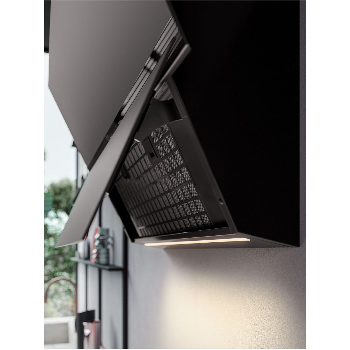 Hotte décorative murale FUSION1420 couleur unique, FALMEC
