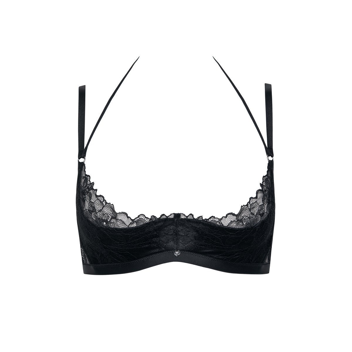 Soutien-gorge seins nus DESTINY noir, LISCA