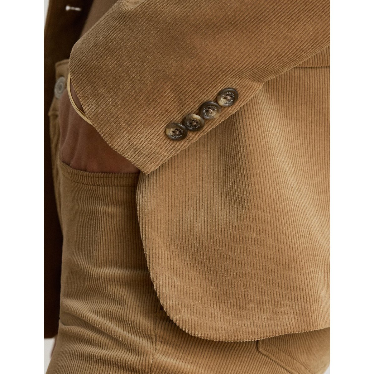 Veste blazer en velours côtelé, ANFISA camel, LAUREN RALPH LAUREN