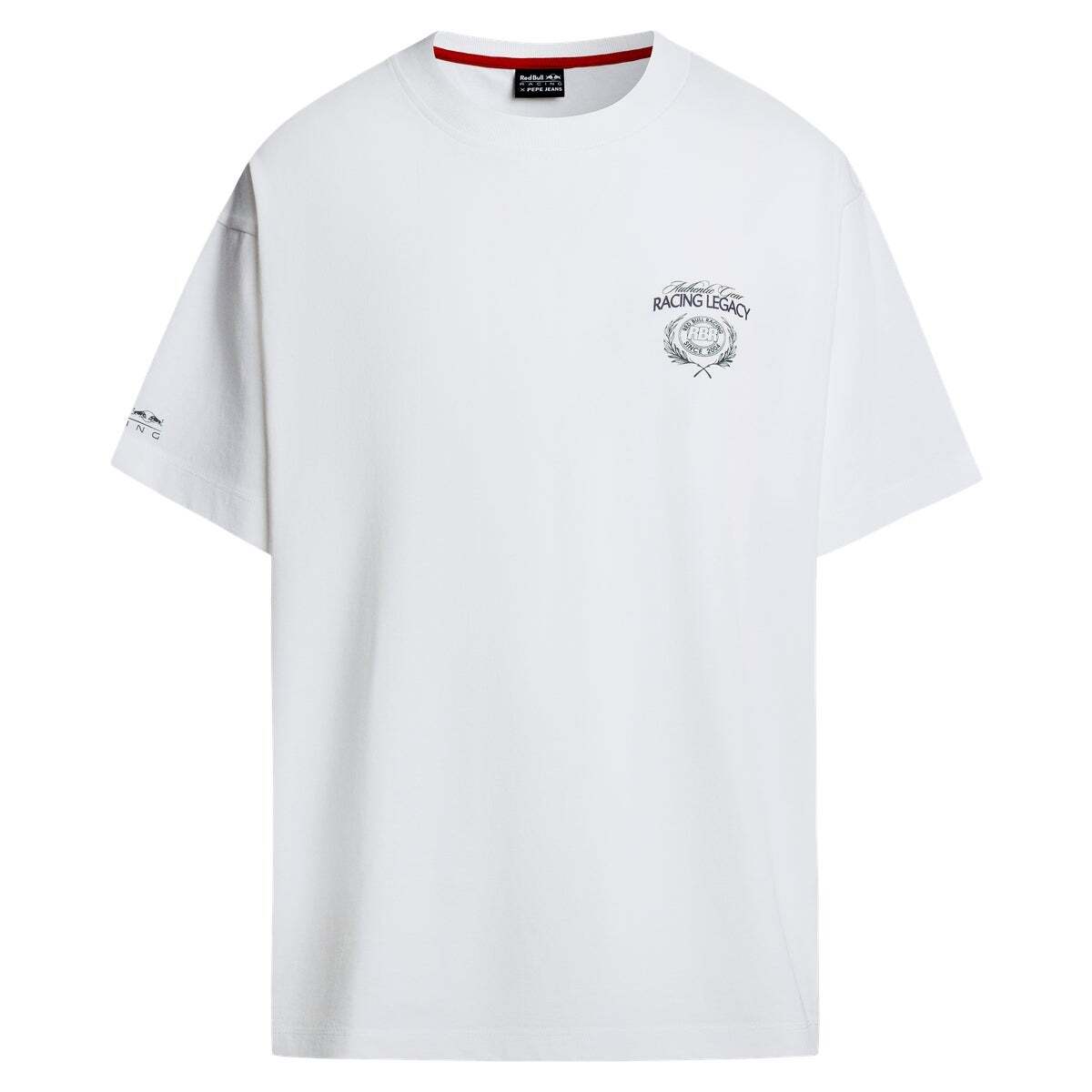 Red Bull Racing T-Shirt À Coupe Décontractée Avec Imprimé Au Dos blanc cassé, PEPE JEANS