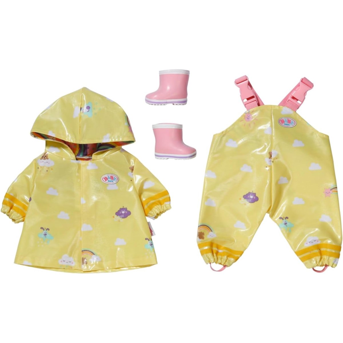 BABY born Deluxe - Tenue de pluie jaune, ZAPF CREATION
