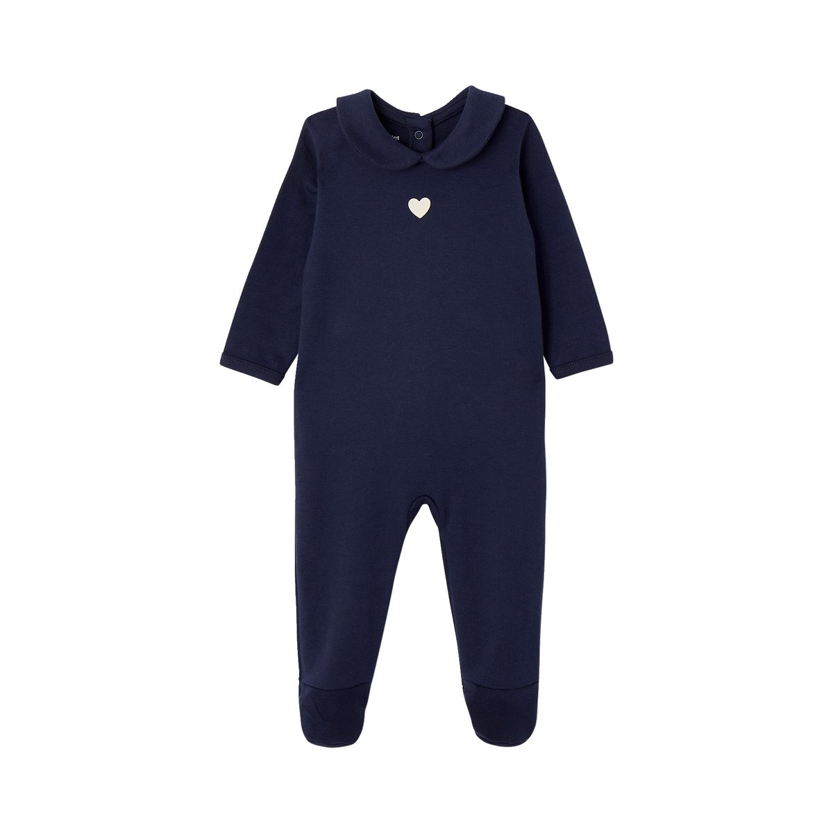 Lot de 2 dors-bien "coeurs" naissance lot marine, VERTBAUDET