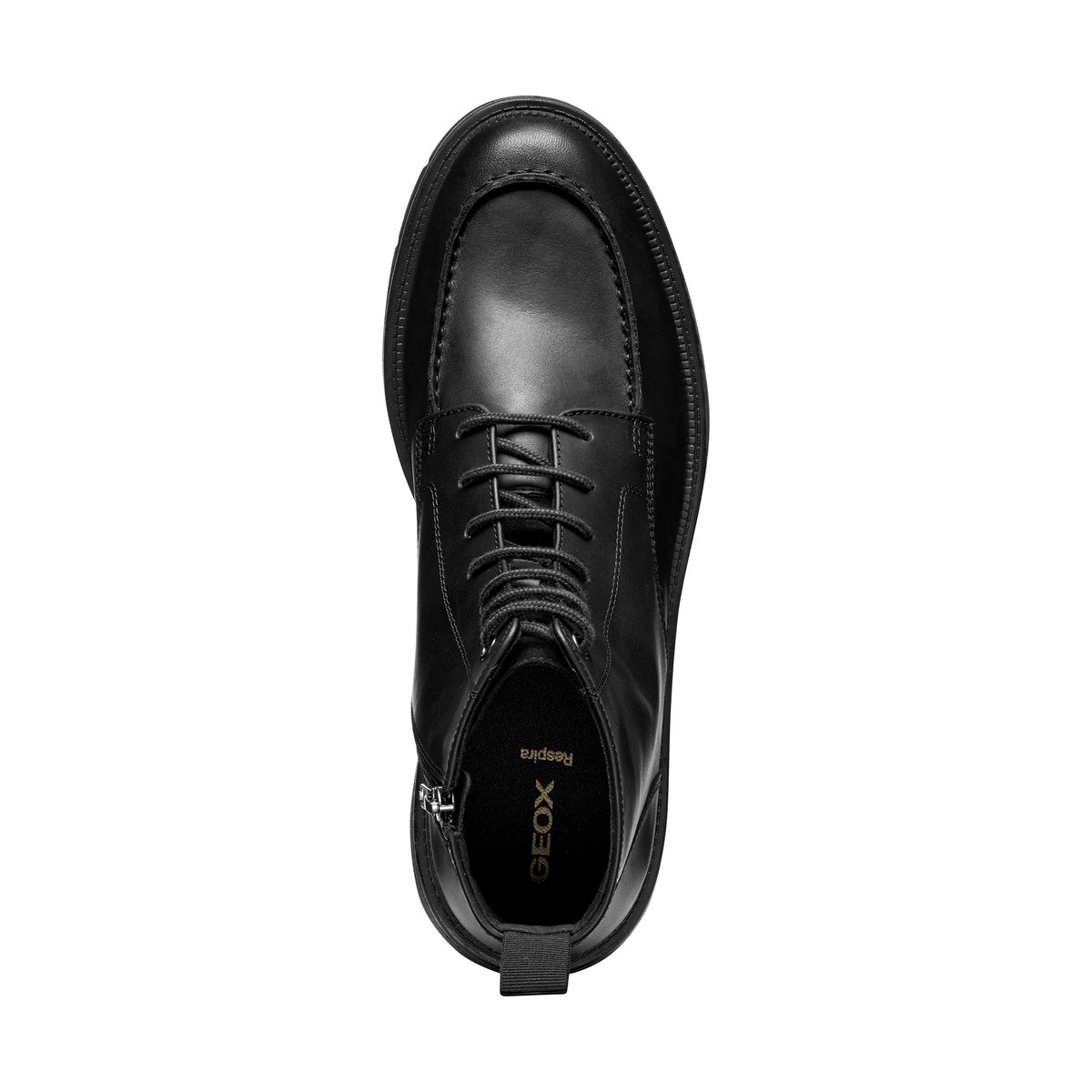 Bottines Cuir Pove noir, GEOX