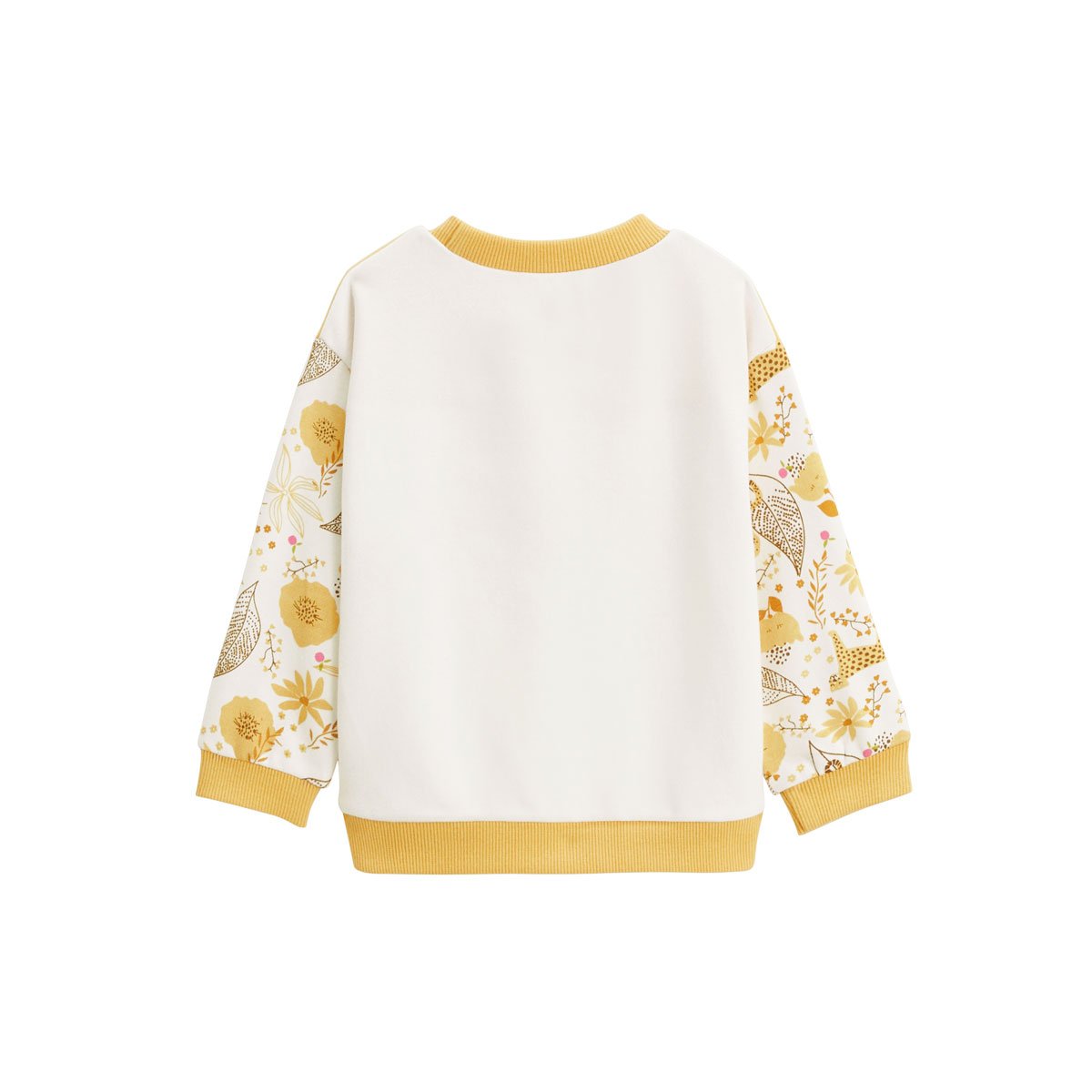 Sweat-shirt enfant Ciao Milano jaune, PETIT BEGUIN