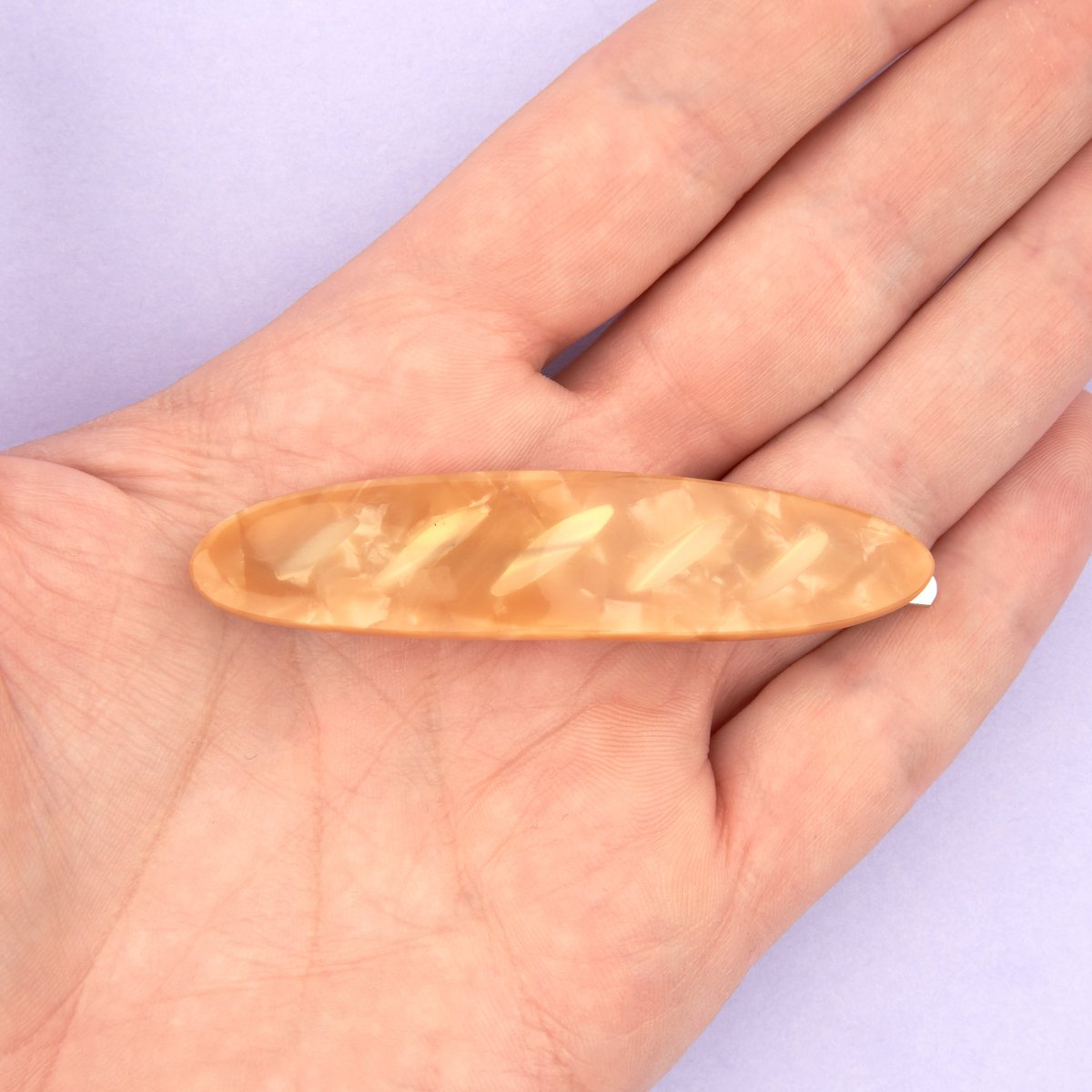 Barrette BAGUETTE beige, COUCOU SUZETTE