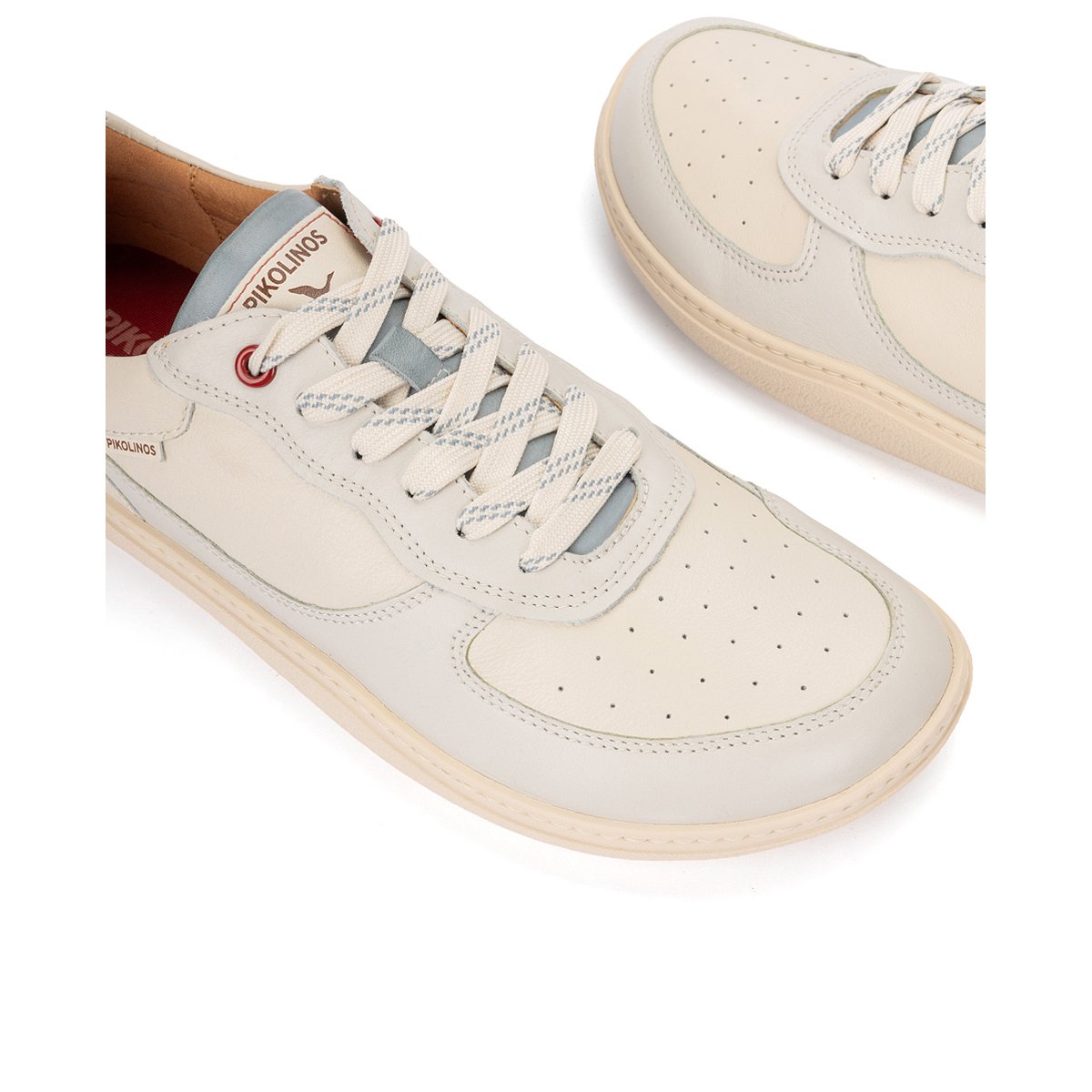 Baskets cuir Aranjuez Barefoot nata, PIKOLINOS