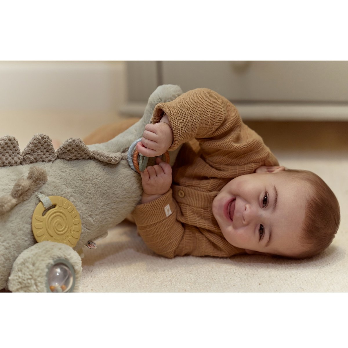 Peluche d'activités vert, LITTLE DUTCH