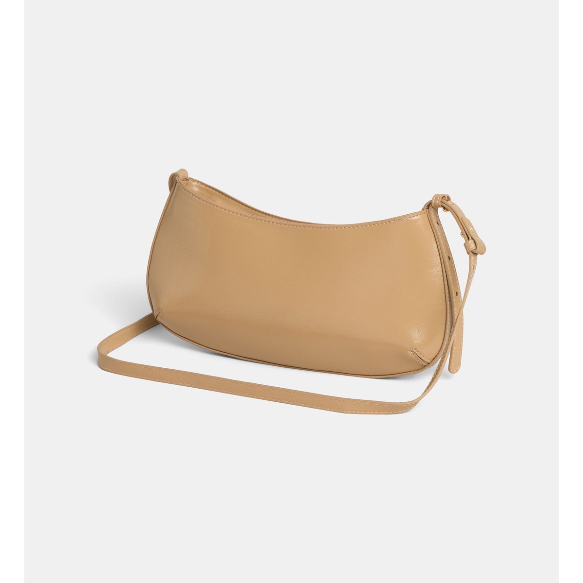 Sac à main coline vernis taupe, GALERIES LAFAYETTE
