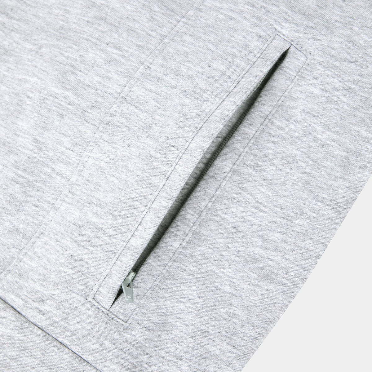 Veste zippée Essentiel en molleton léger Essentiels ton/ton gris clair, LE COQ SPORTIF