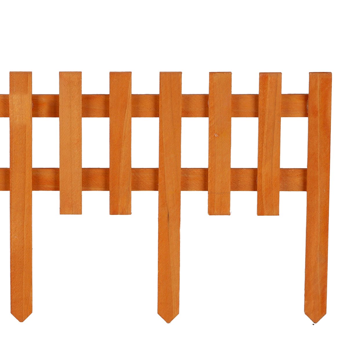 Bordure de jardin en bois naturel 60x25cm bois, SUNNYDAYS