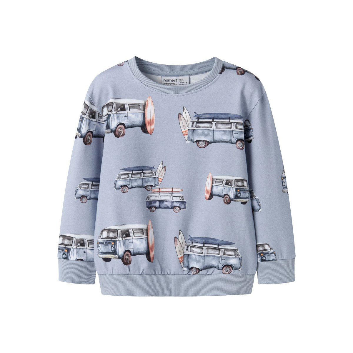 Sweat-Shirt blue fog, NAME IT