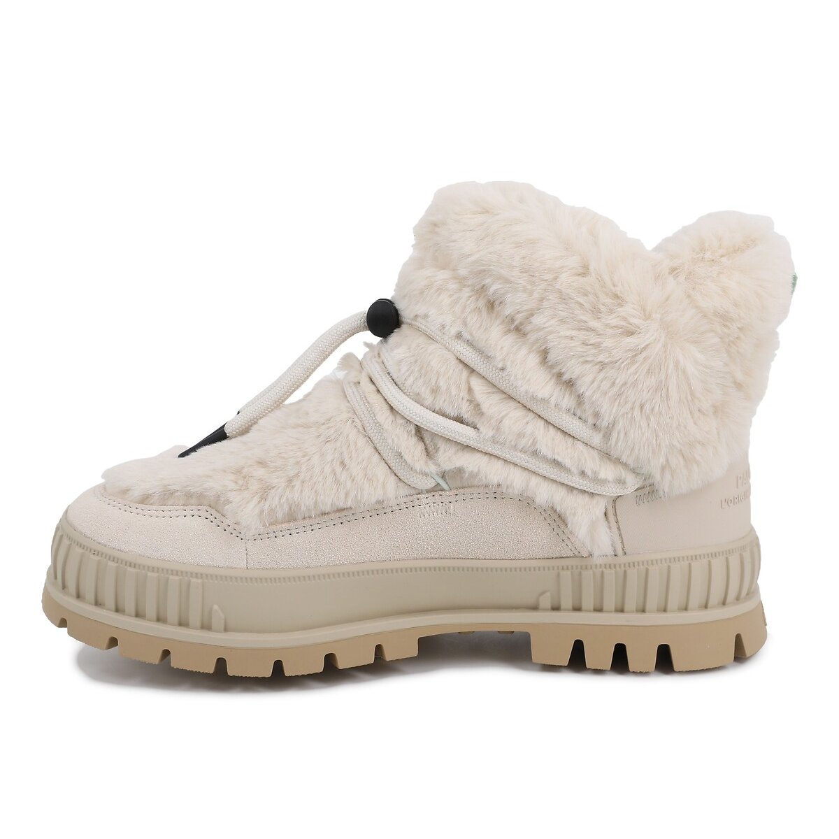 Stivali invernali foderati PALLASHOCK NYL beige, PALLADIUM