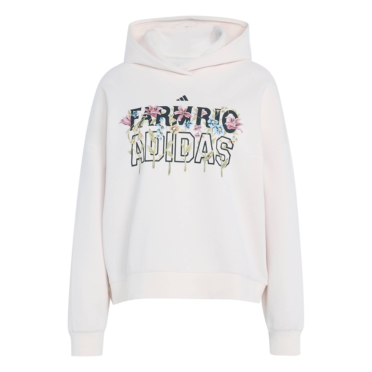 Sweat com capuz, FARM RIO cru, ADIDAS SPORTSWEAR