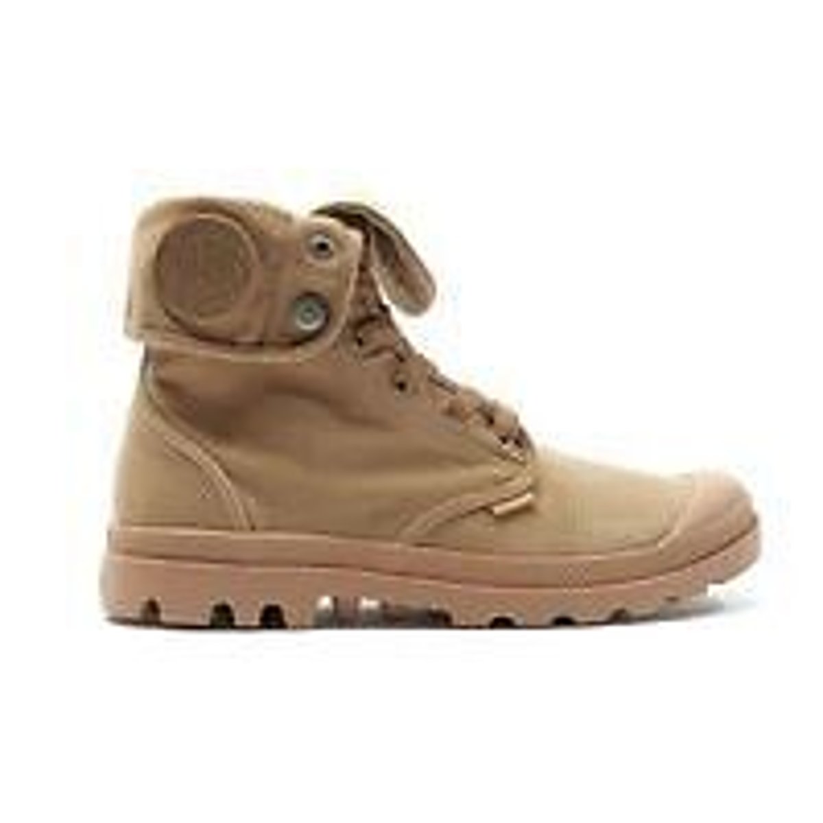 Sapatilhas de cano subido com dobra, Baggy camel, PALLADIUM