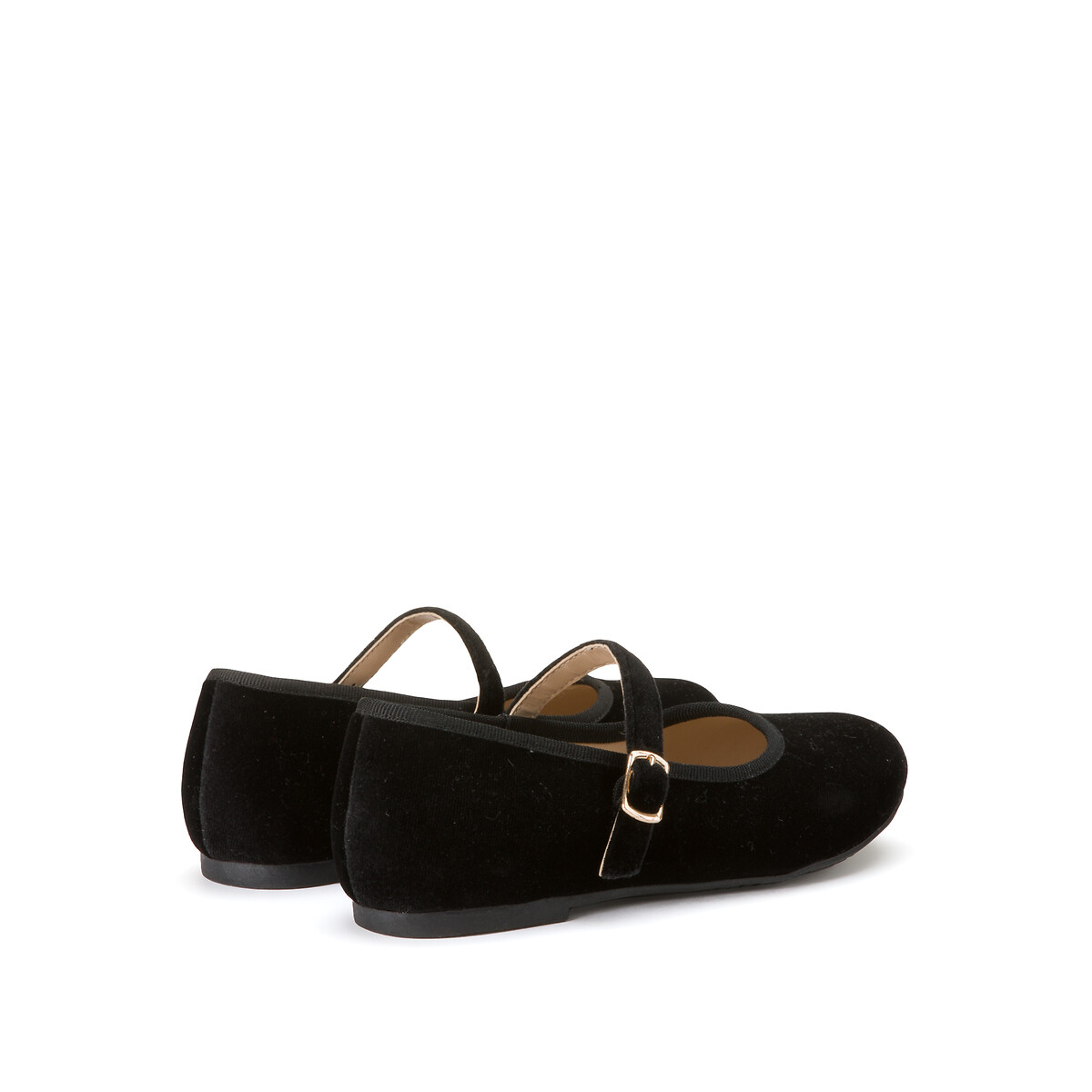 Ballerines velours noir, LA REDOUTE COLLECTIONS