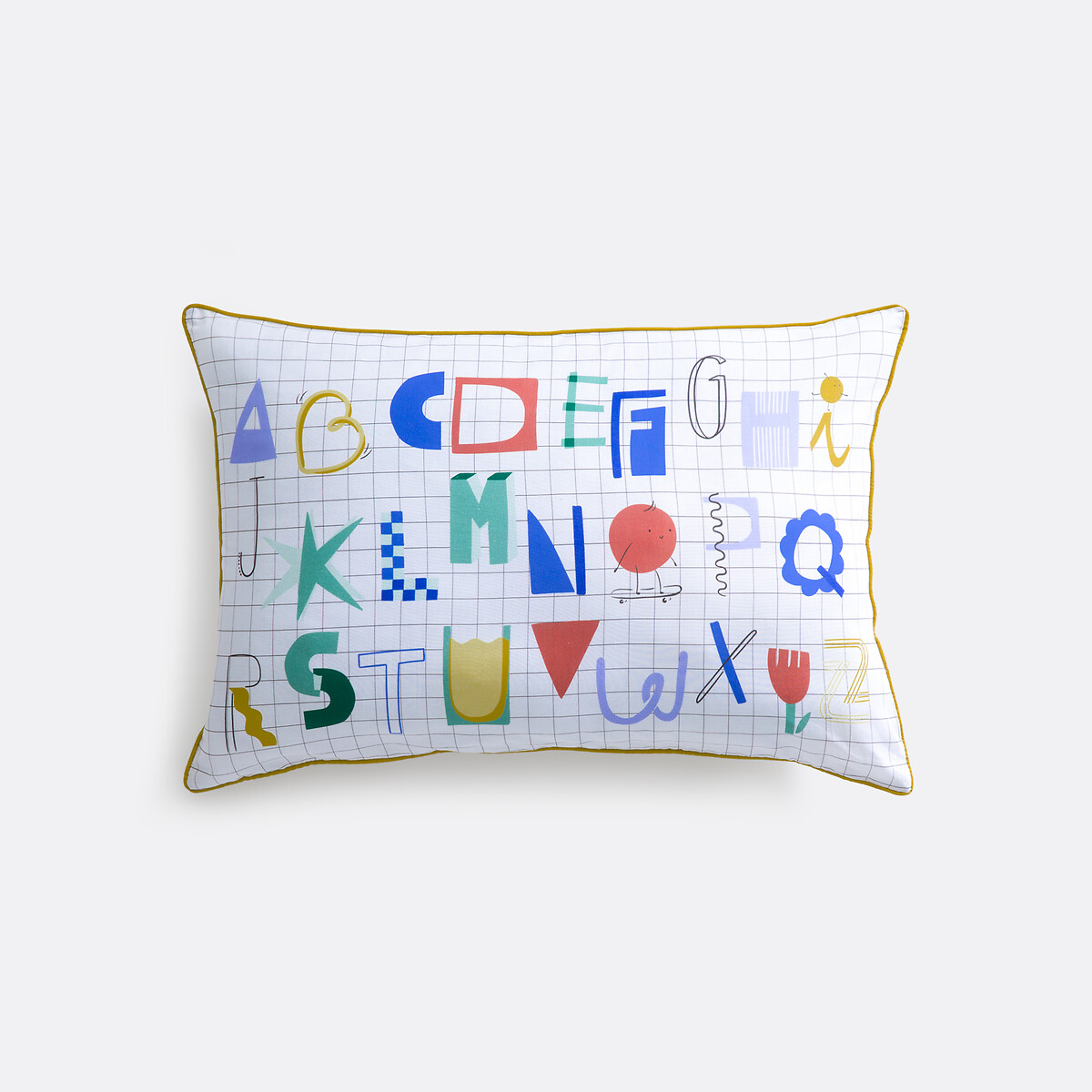 Fodera per cuscino, 60x40 cm, Roman multicolore, LA REDOUTE INTERIEURS