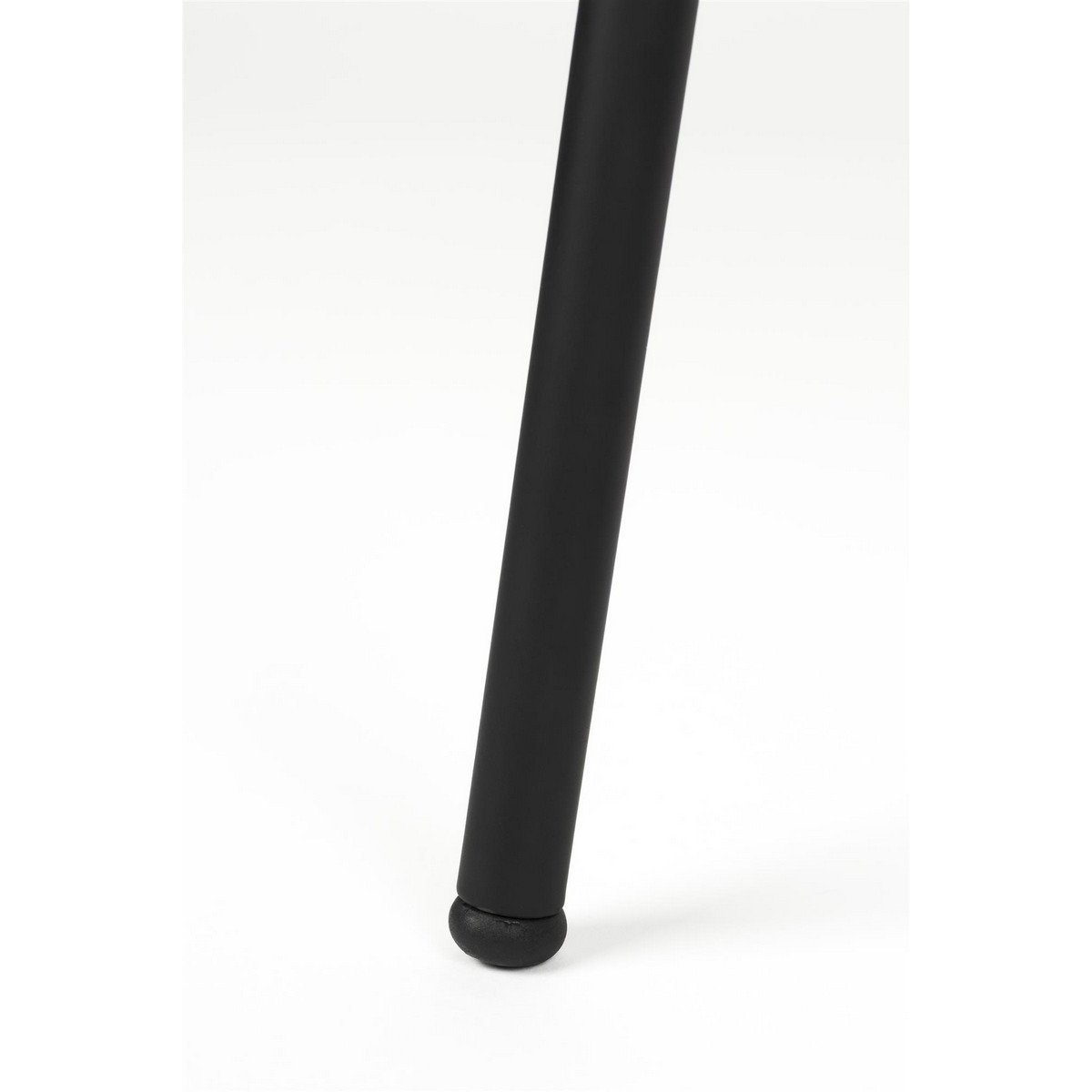 Lot de 2 chaises en tissu bouclé - noir, MATHI DESIGN