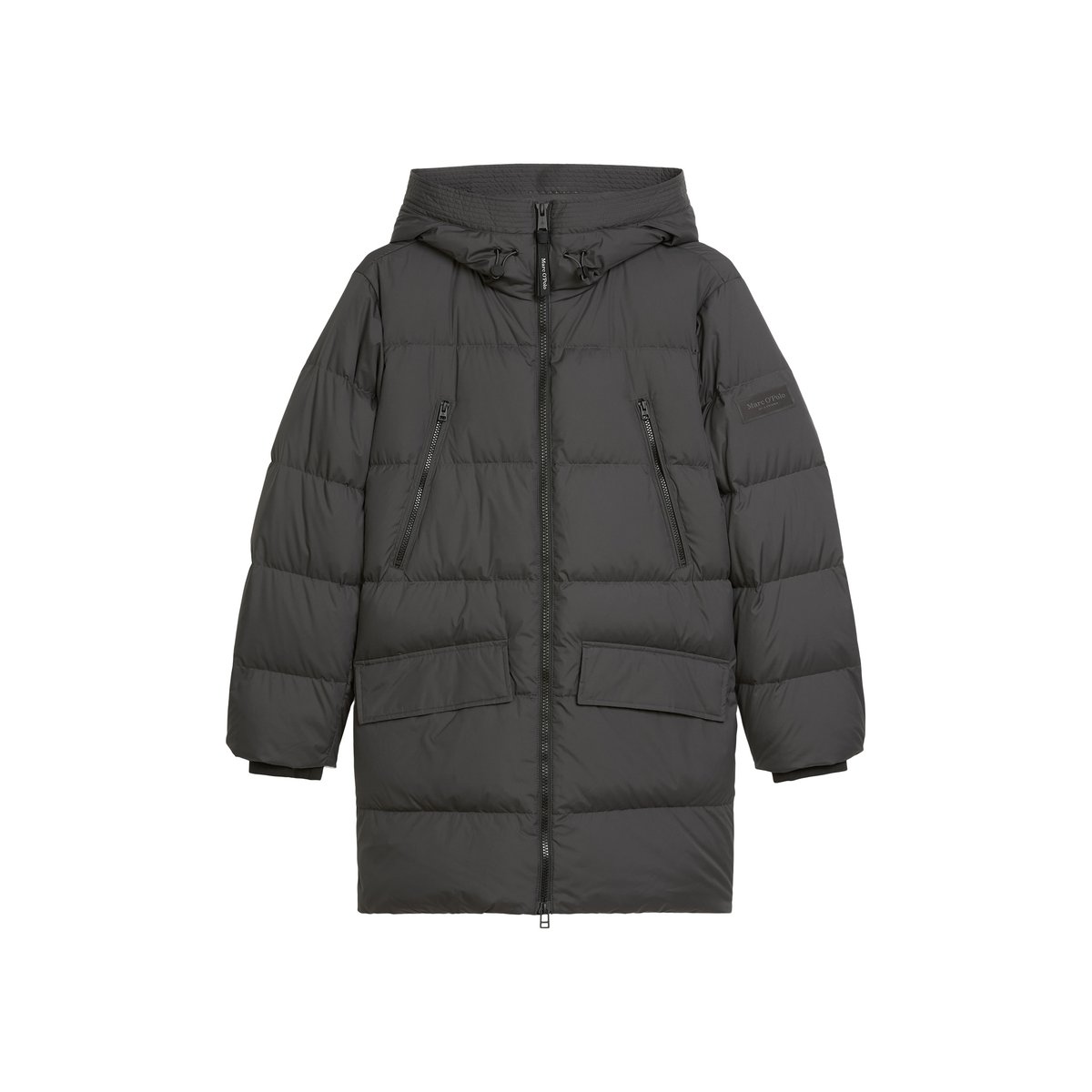 Doudoune bouffante regular avec des poches fonctionnelles gris foncé, MARC O'POLO