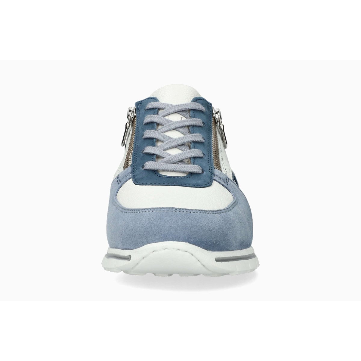 Baskets en cuir ESRA bleu sea blue 5148, MEPHISTO