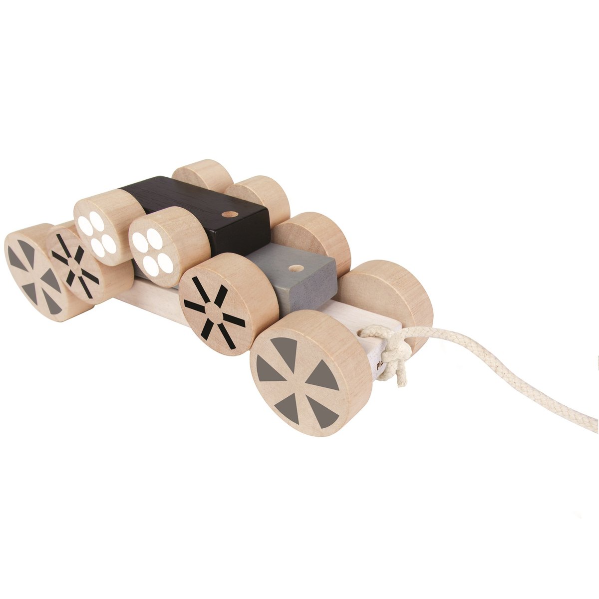 Autos mobiles 3 en 1 gris, PLAN TOYS