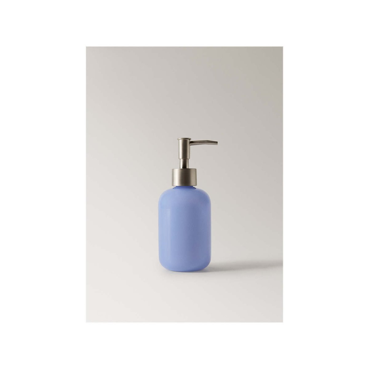 Distributeur de savon coloré en borosilicate bleu, MANGO HOME