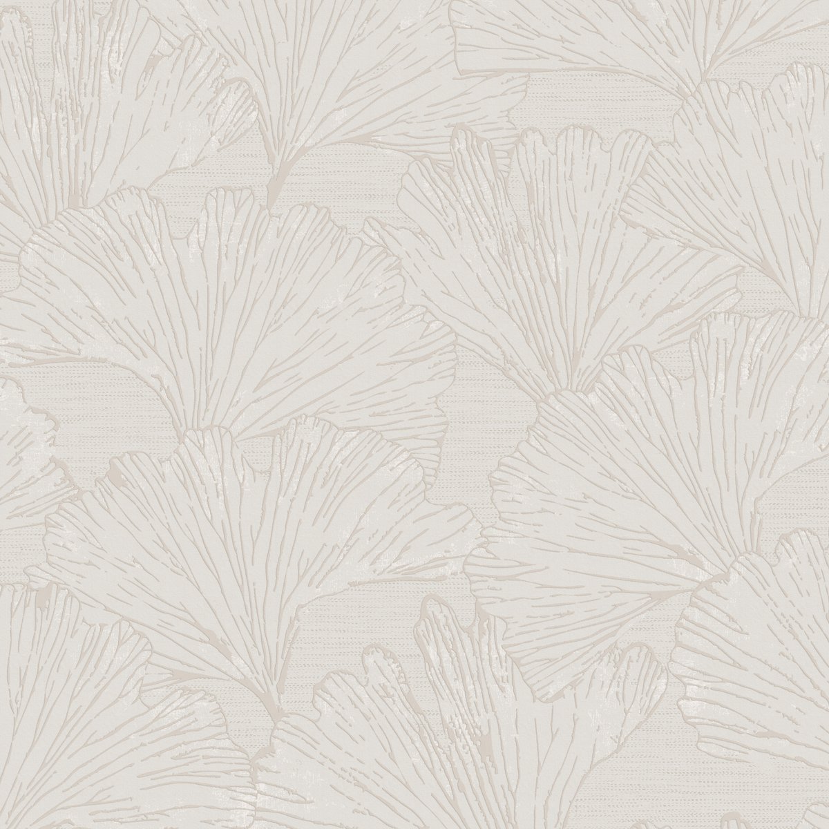 Papier peint Feuillage Gigi beige poudré, BOUTIQUE