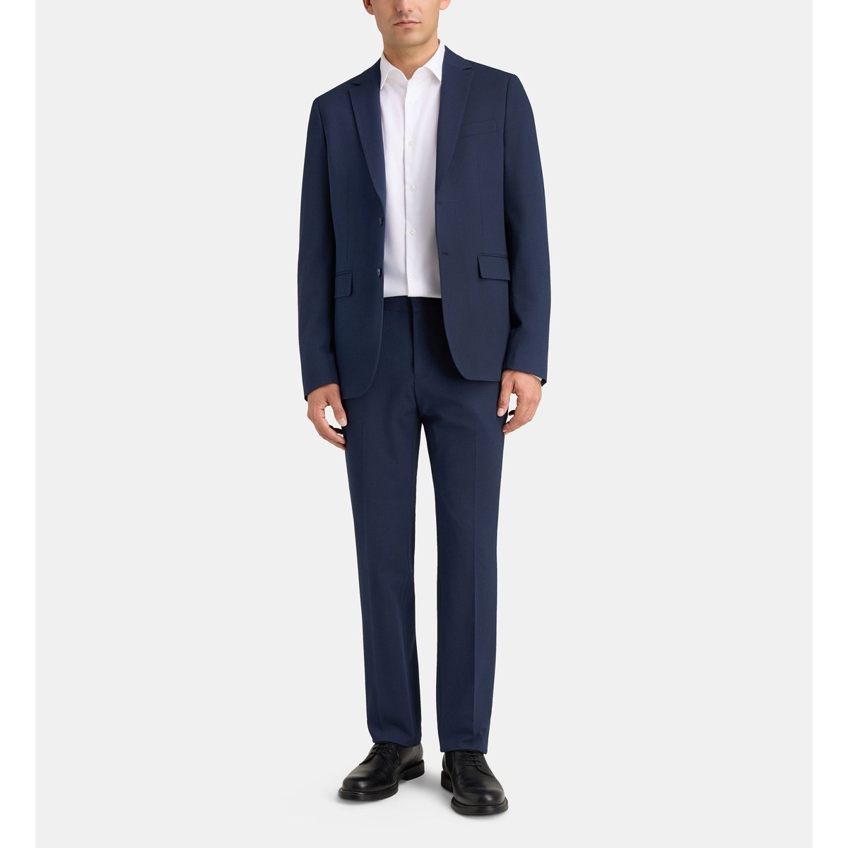 Veste de costume ajustée brescia armure bleu marine, COMPTOIR GL