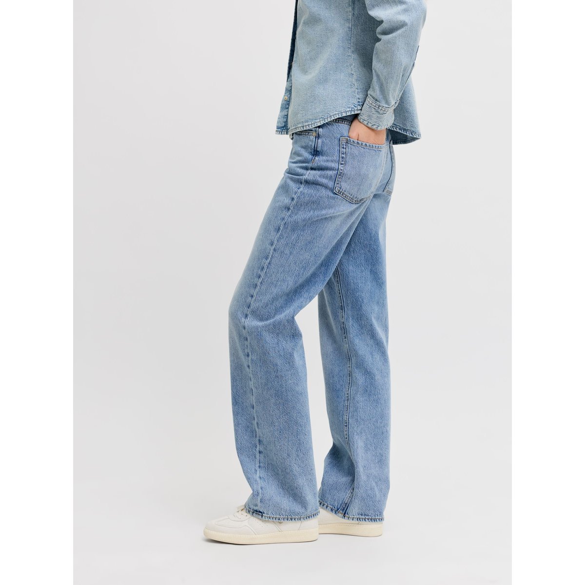 Jean À Coupe Ample light blue denim, JJXX