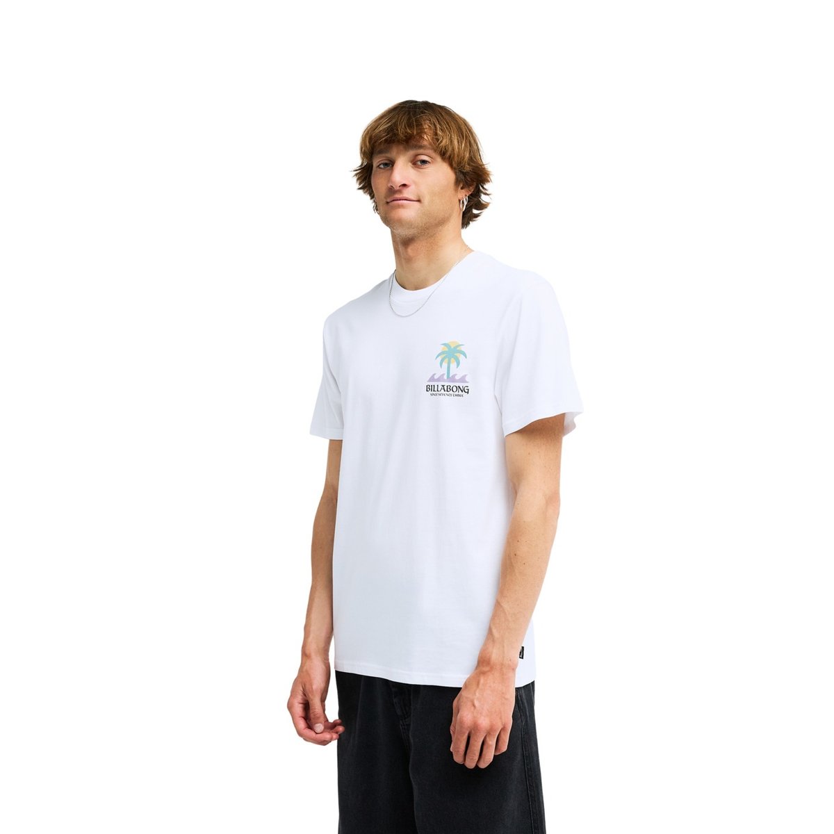 T shirt manches courtes PORTAL blanc white, BILLABONG