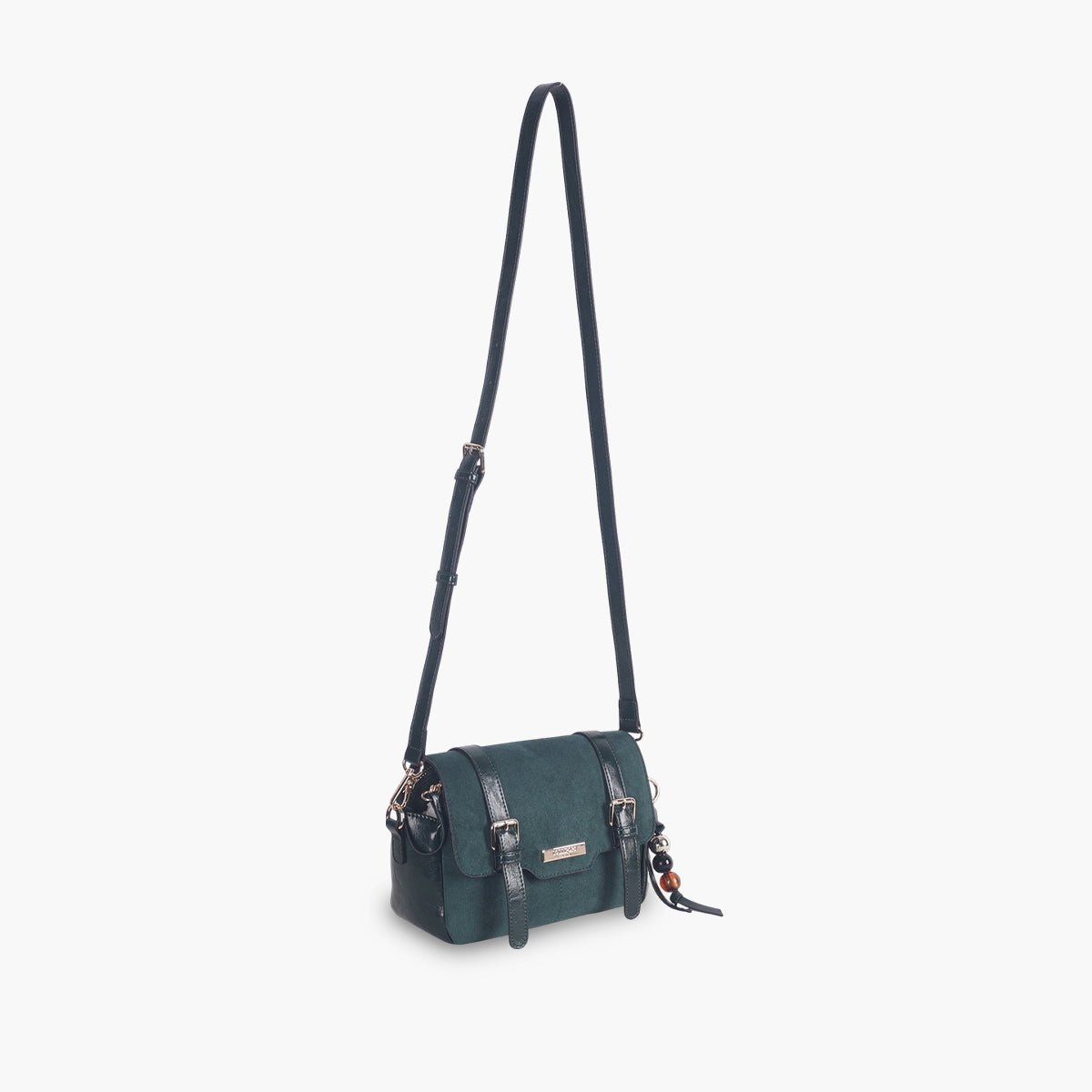 Sac porté épaule Tarick doré,vert, LOLLIPOPS