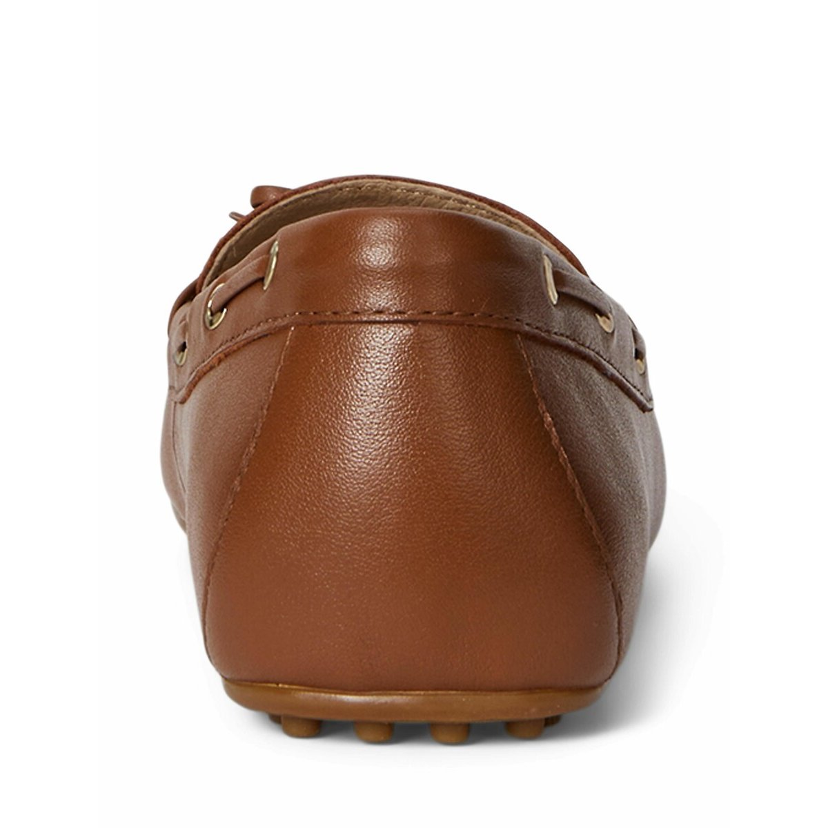 Mocassins bateau en cuir Wylie tan, LAUREN RALPH LAUREN