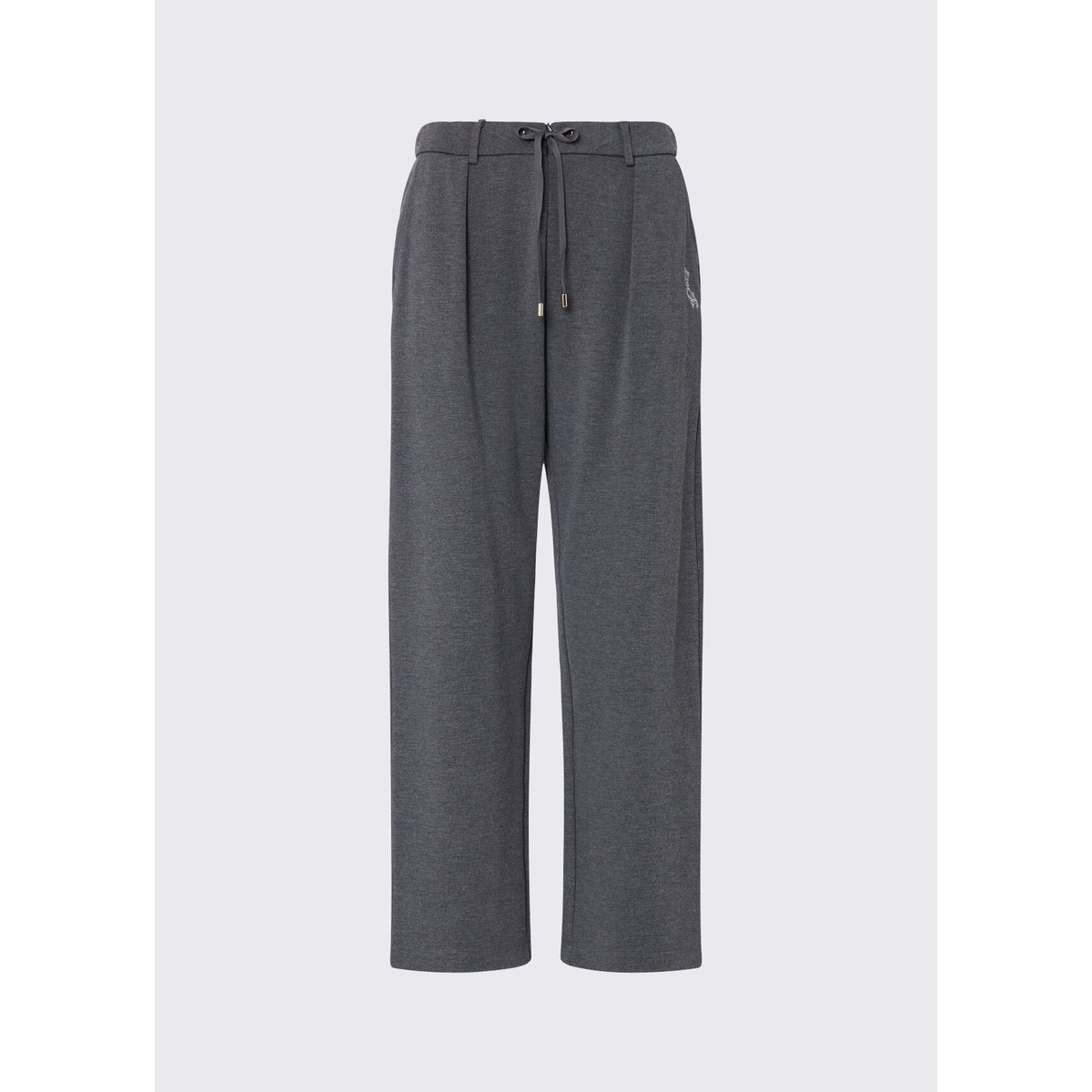 Pantalon à cordon de serrage gris, LIU JO
