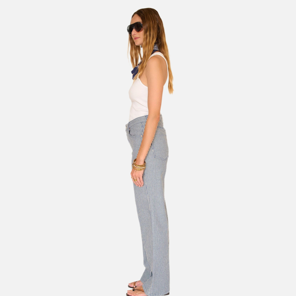 Jean THE JAGGER PORTOFINO STRIPES 26s bleu, MKT STUDIO