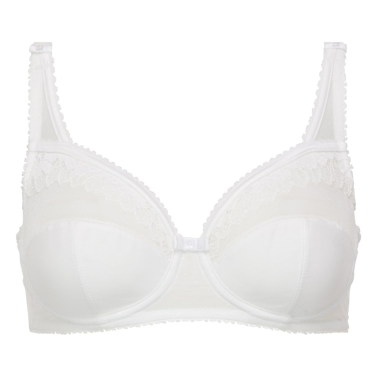 Soutien-gorge avec armatures Cœur Croisé Microfibre blanc, PLAYTEX