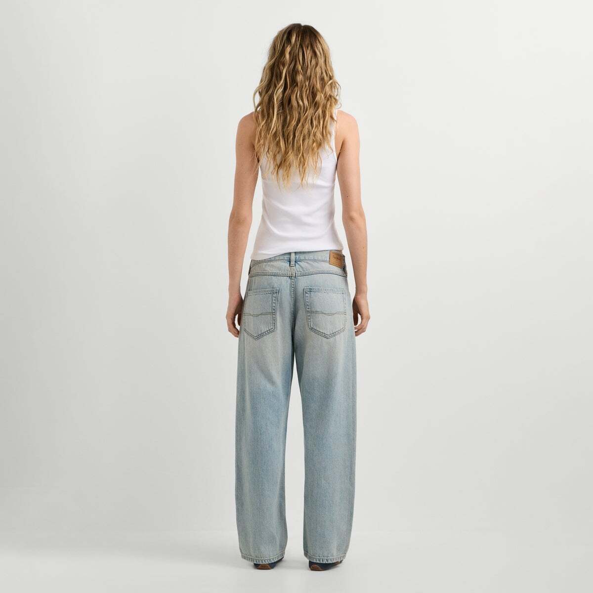 Craft - Jean Coupe Boyfriend, Taille Moyenne lumière teintée, PEPE JEANS