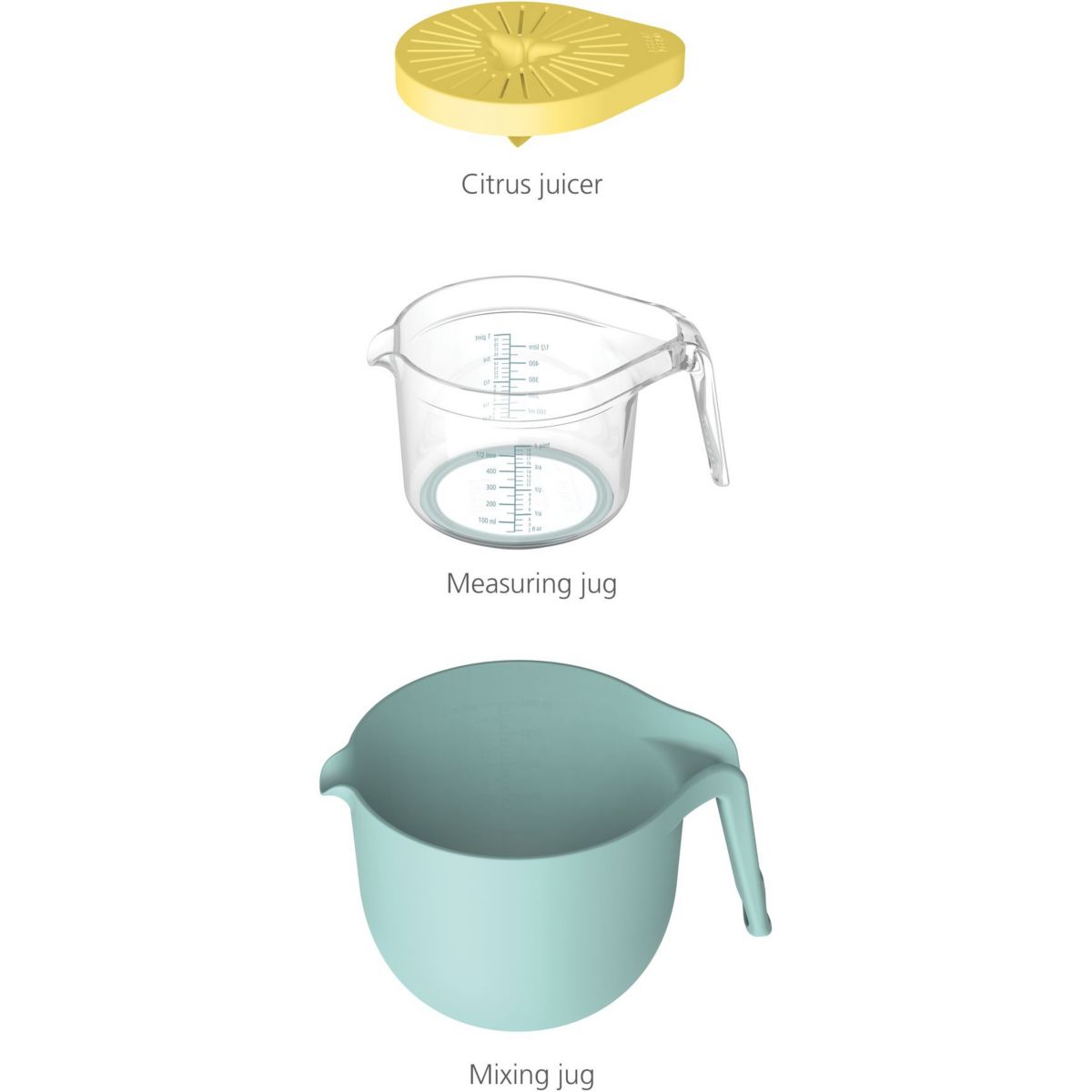 Bol Nest Trio 3pcs preparation culinaire couleur unique, JOSEPH JOSEPH