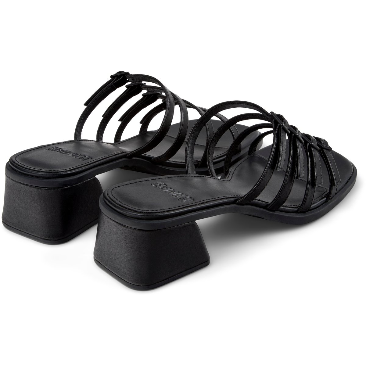 Sandales Cuir KORA SANDAL TWINS noir, CAMPER