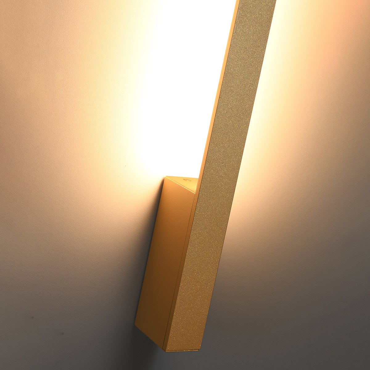 Applique murale Aluminium Doré LED 1 Sappo doré, EDEN