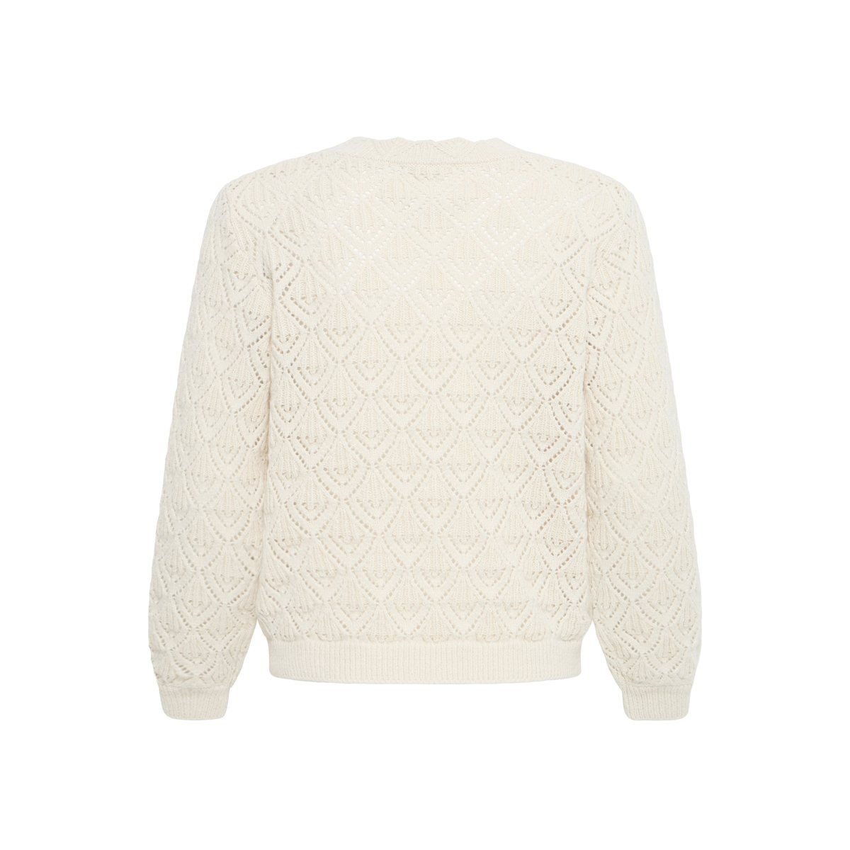 Á manches longues blanc birch melange, B.YOUNG