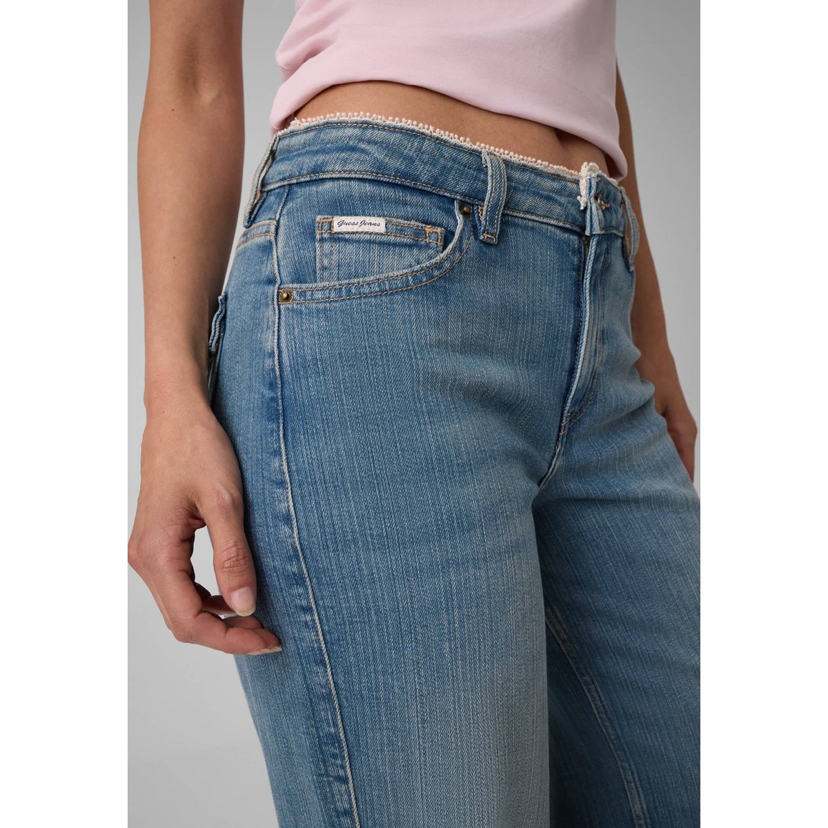 G11 Jeans Wide-Leg bleu, GUESS JEANS